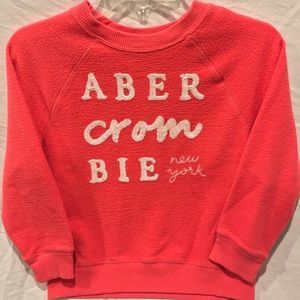 Girls Abercrombie sweatshirt.